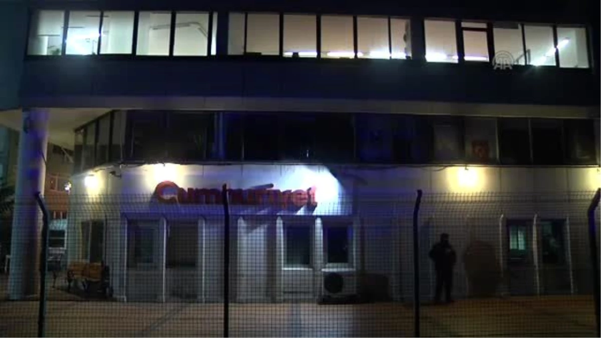 Cumhuriyet Gazetesi Binasına Güvenlik Önlemi