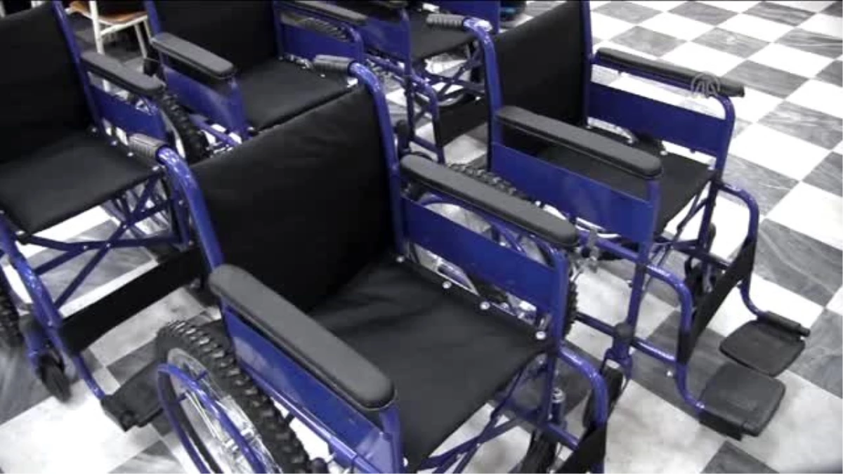 Ordu\'da Engellilere Tekerlekli Sandalye Dağıtıldı