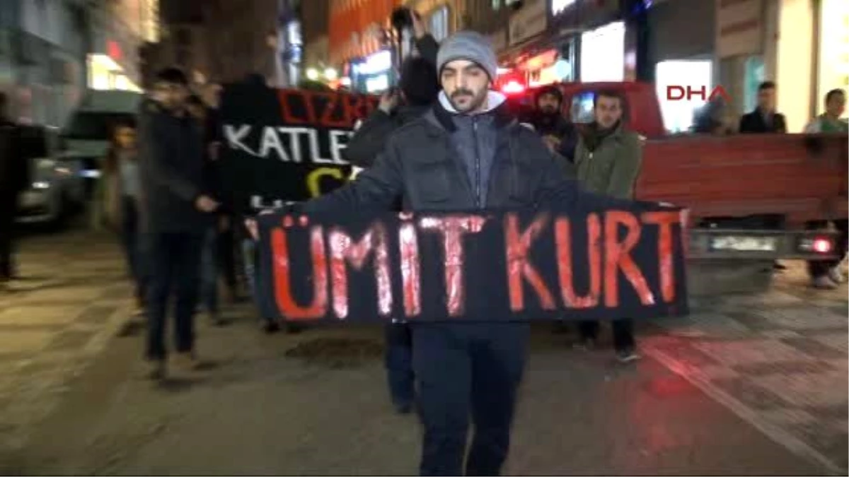 HDP\'liler Şırnak\'ta Öldürülen Ümit Kurt İçin Yürüdü