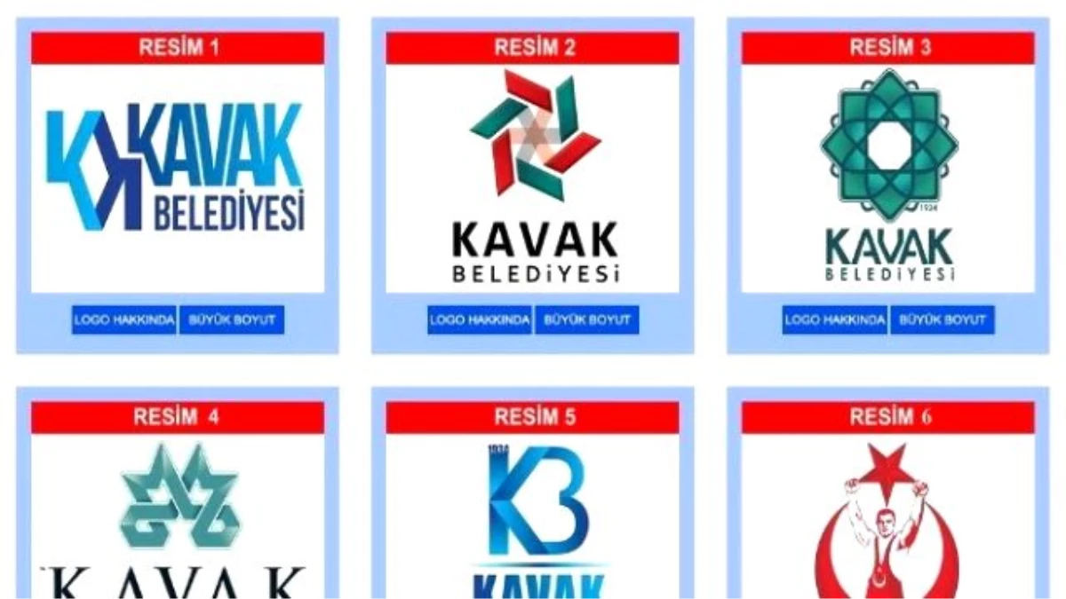 Kavak Belediyesi Logosunu Arıyor