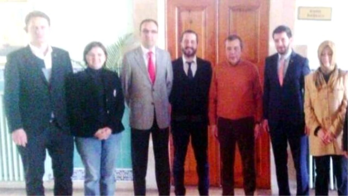 MHP\'den Baro Başkanı Ahmet Atam\'a Ziyaret