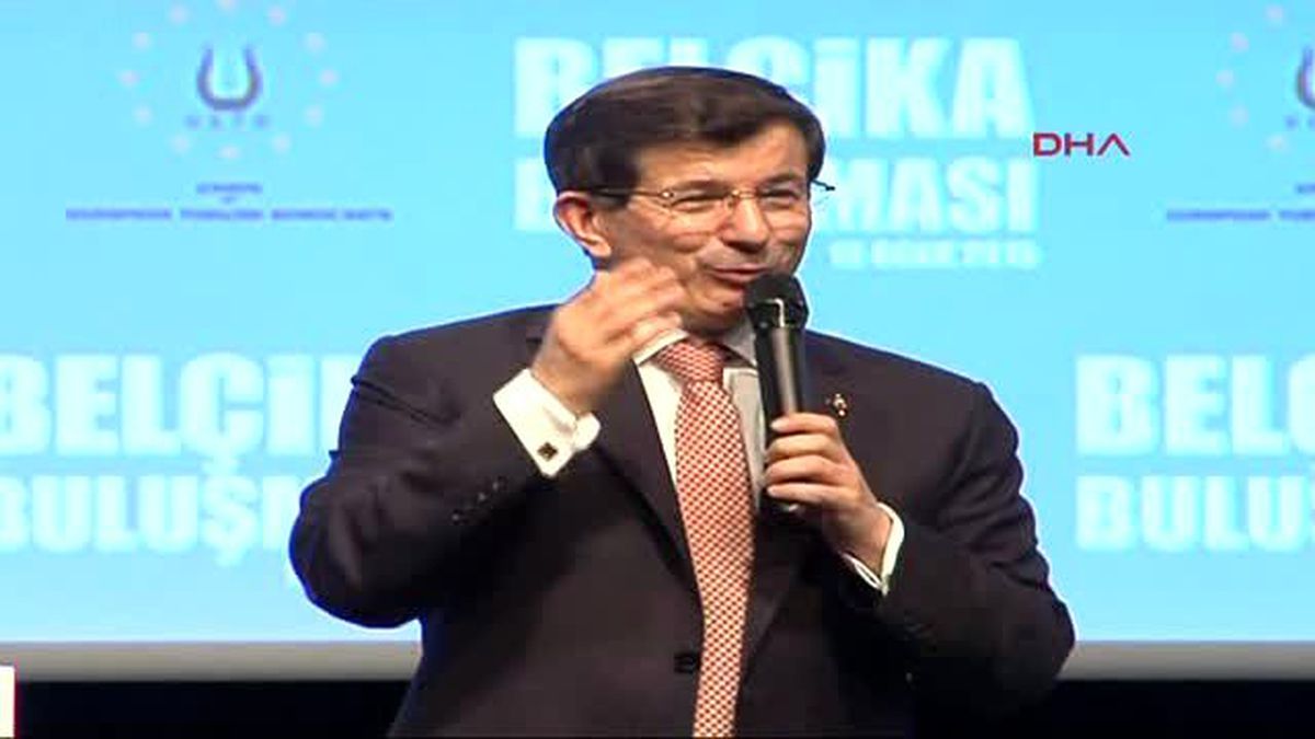 Başbakan Davutoğlu, Brüksel\'de