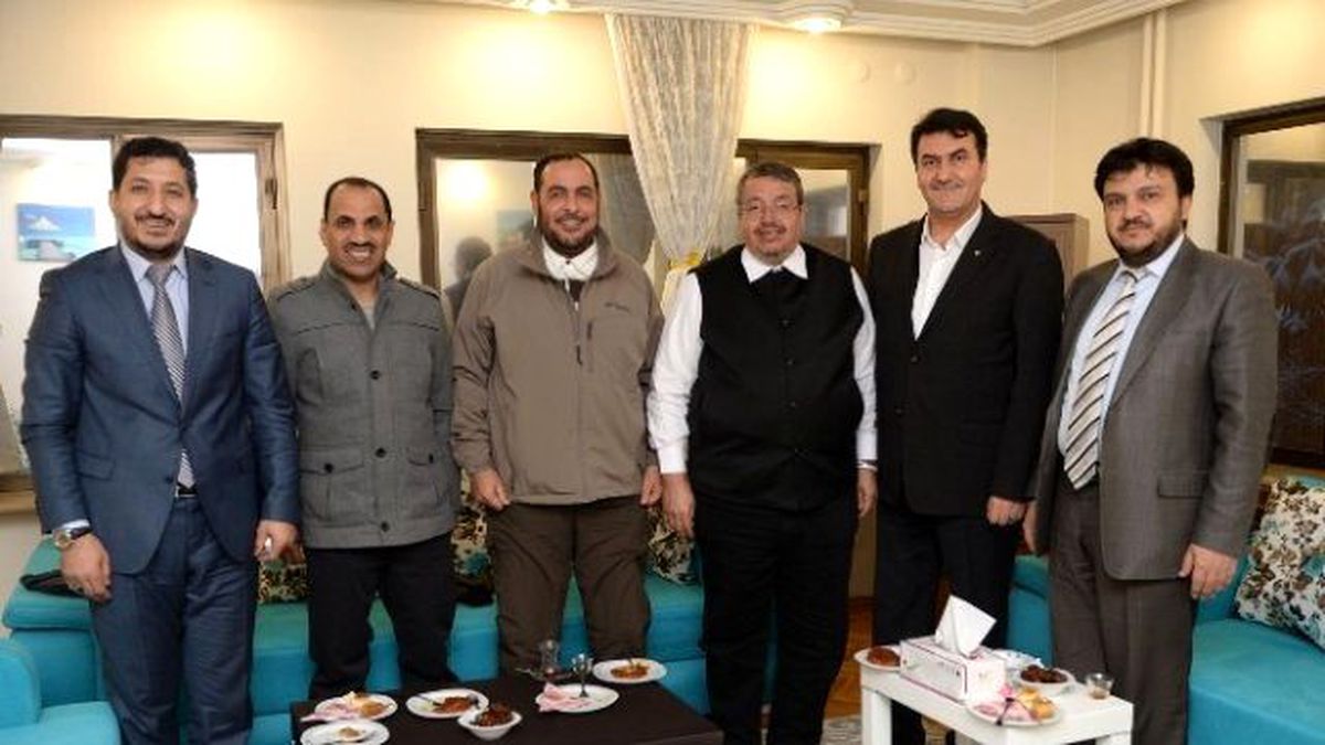 Başkan Dündar\'dan Kuveyt Evkaf Bakanı Yardımcısına Ziyaret