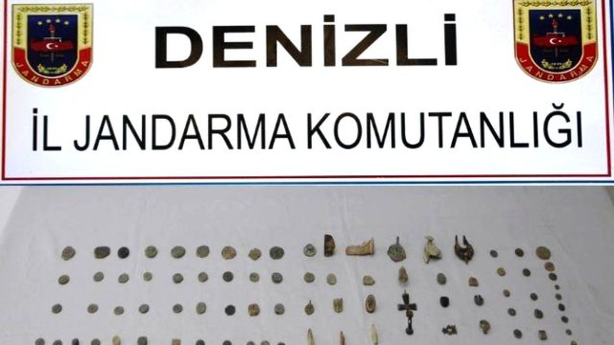 Çal\'da Tarihi Eser Operasyonu