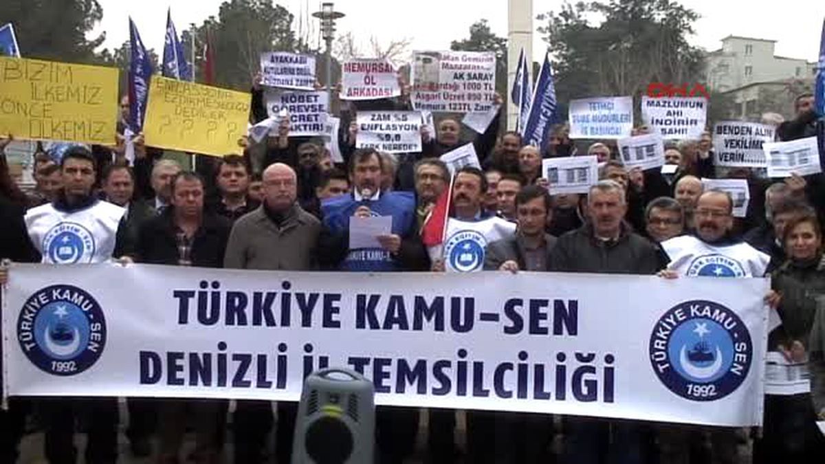 Denizli Memurlar Bordro Yaktı