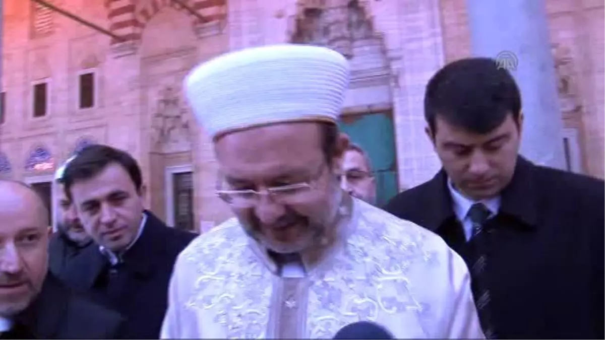 Mehmet Görmez: Zemzem Suyu Satılmamalı