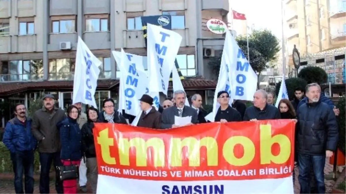 Samsun TMMOB \'Torba Yasa\'ya Karşı