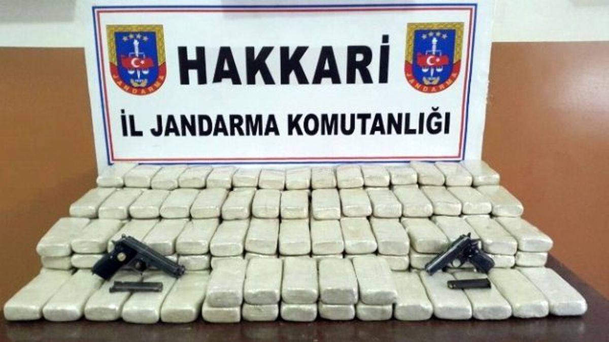 Yüksekova\'da 103 Kilo Eroin Ele Geçirildi