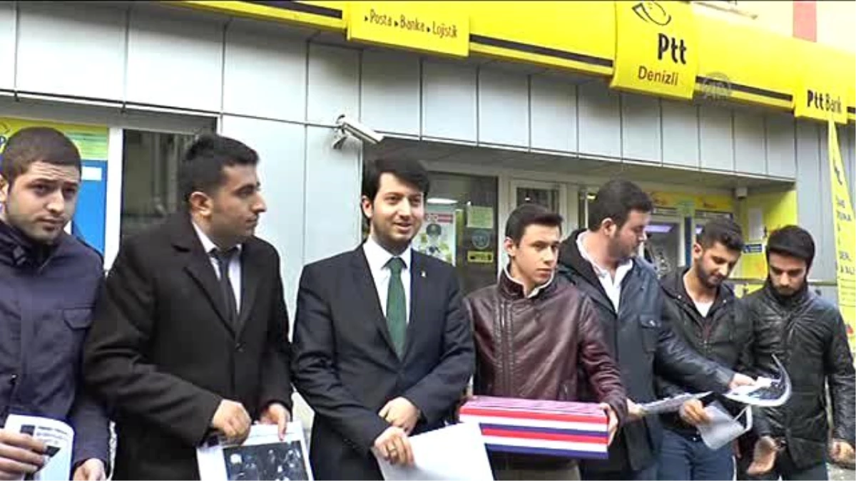 AK Parti Denizli Gençlik Kollarından Bornoz Eylemi