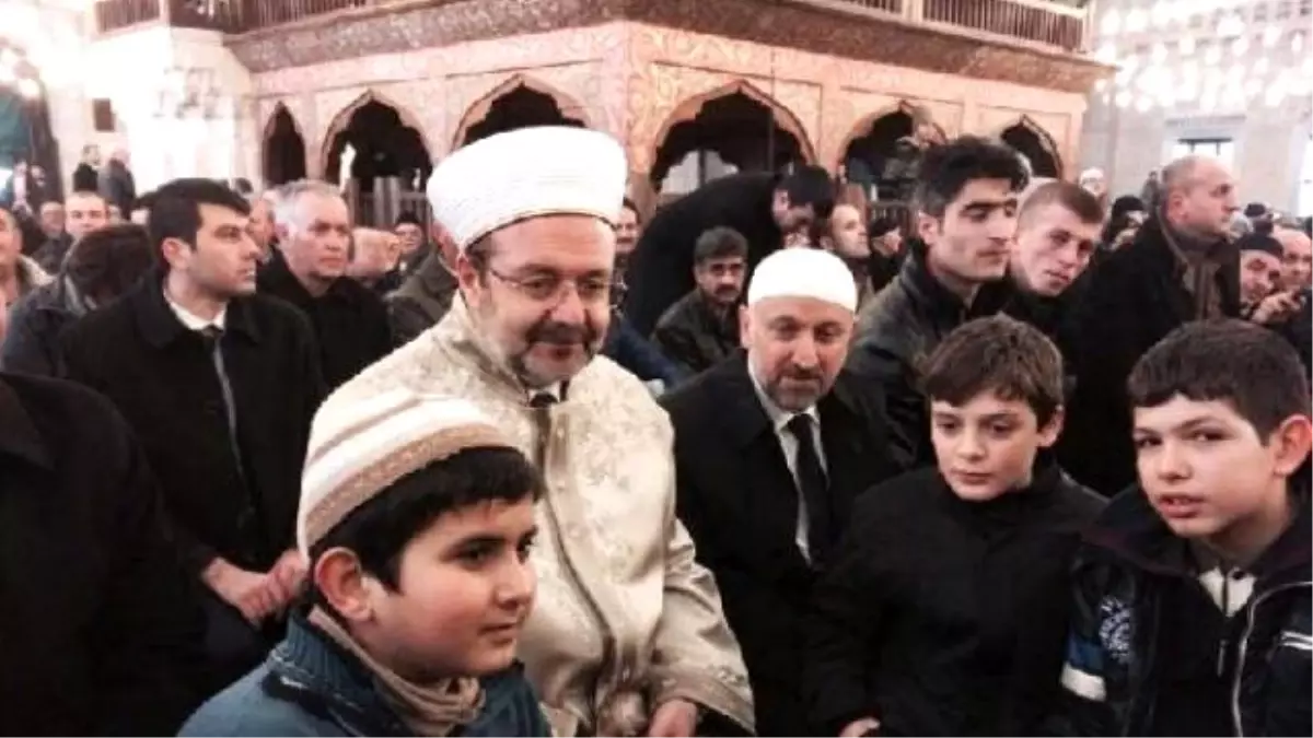 Diyanet İşleri Başkanı Görmez\'in, Selimiye\'de Cuma Hutbesi