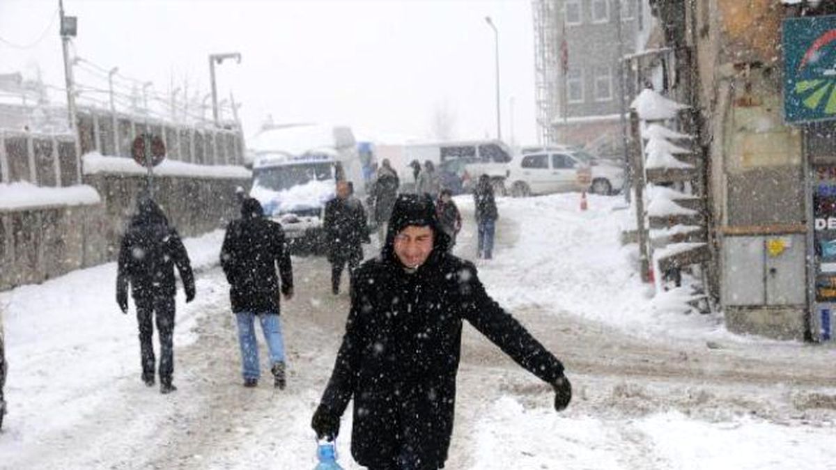 Hakkari ve Bitlis\'te Kar Yağışı
