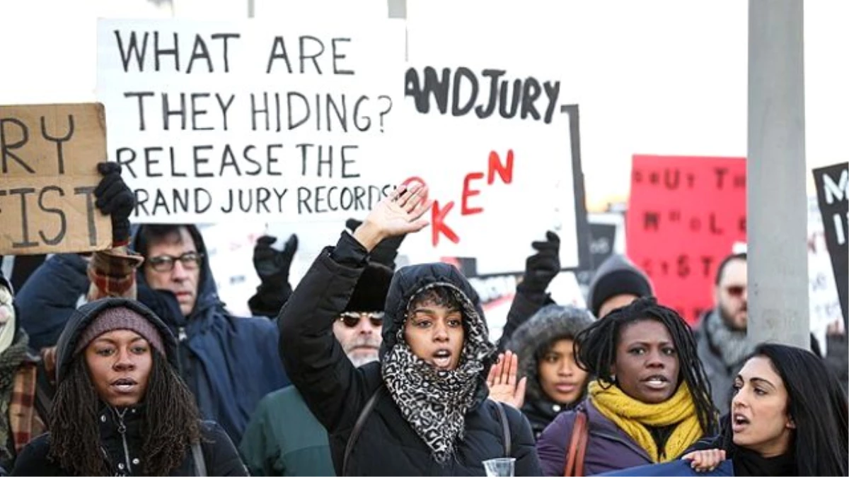 New York\'ta Polis Şiddetine Karşı Protesto