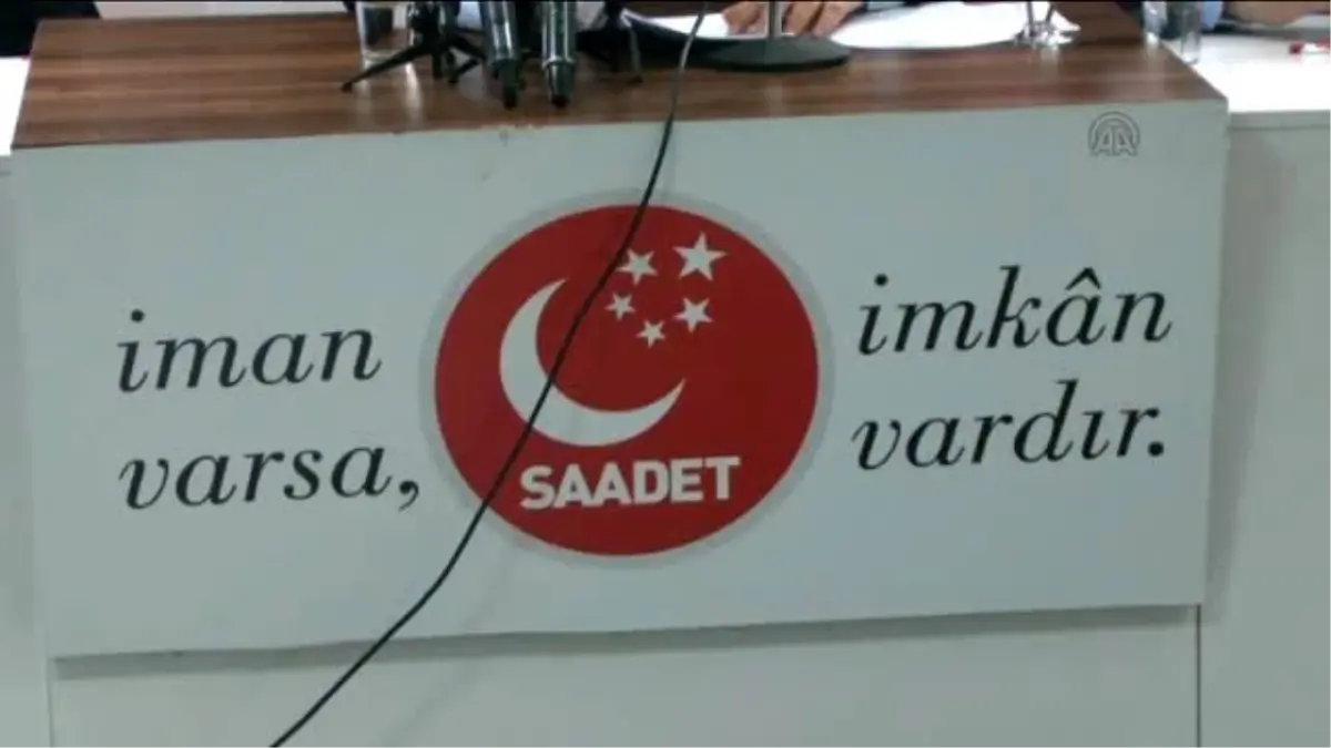 Saadet Partisi Genel Başkan Yardımcısı Karaman