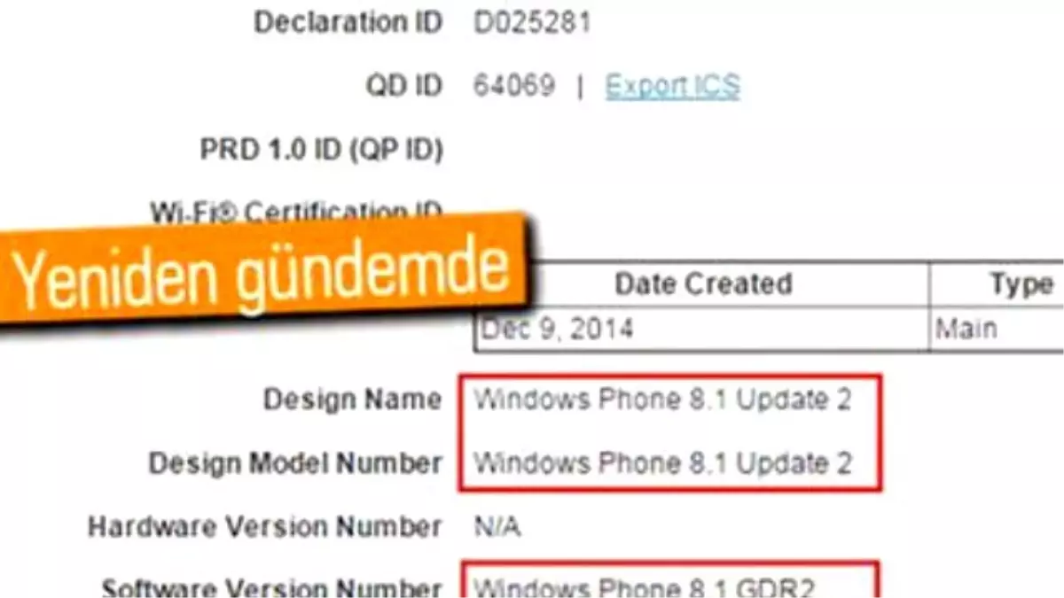 Windows Phone 8.1 Update 2 Ortaya Çıktı