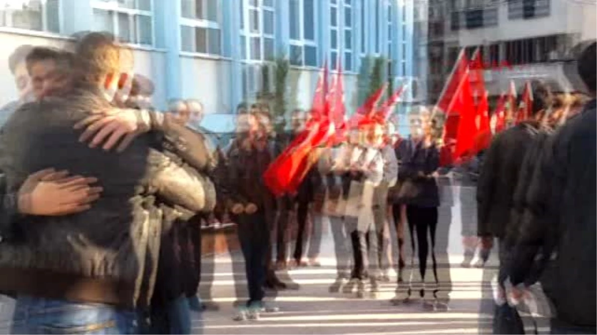 Aydın - Başbakan Davutoğlu\'nu Protesto Pankartına 4 Gözaltı