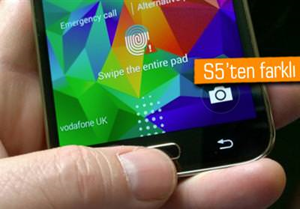 Galaxy S6, Farklı Bir Parmak İzi Sensörüyle Geliyor