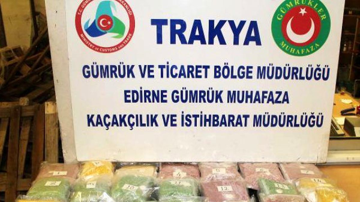 Kapıkule\'de 140 Bin Ecstasy Hap Ele Geçirildi