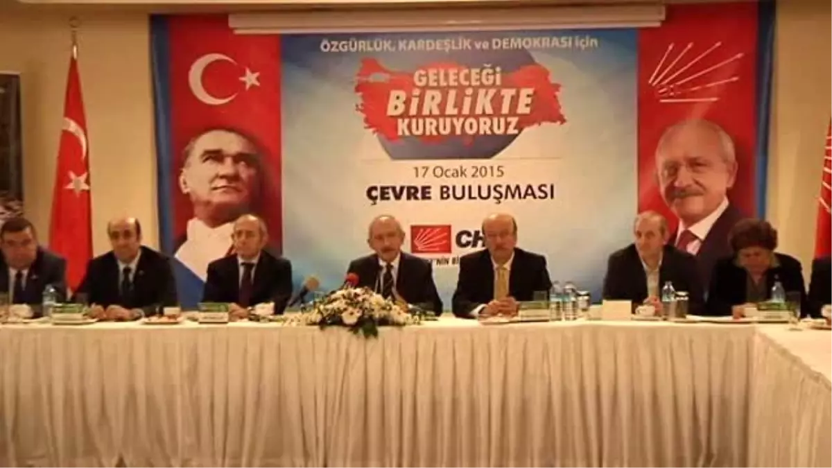 Kılıçdaroğlu Çevrecilerle Buluştu