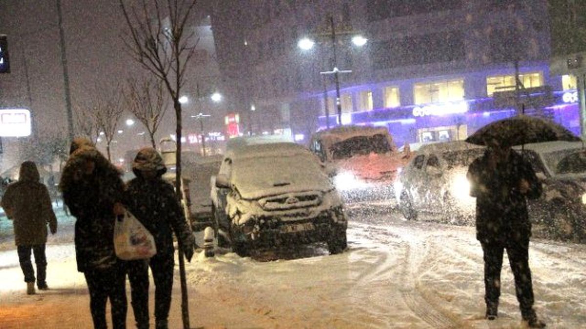 Van\'da Kar Yağışı Hayatı Olumsuz Etkiledi