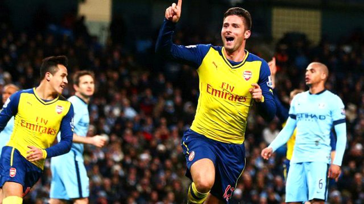 Arsenal, Man City\'ye Ders Verdi: 0-2