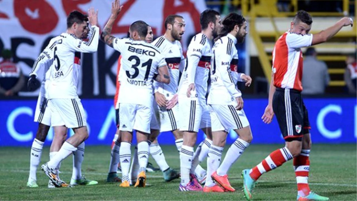 Beşiktaş, River Plate\'i 4-3 Yendi