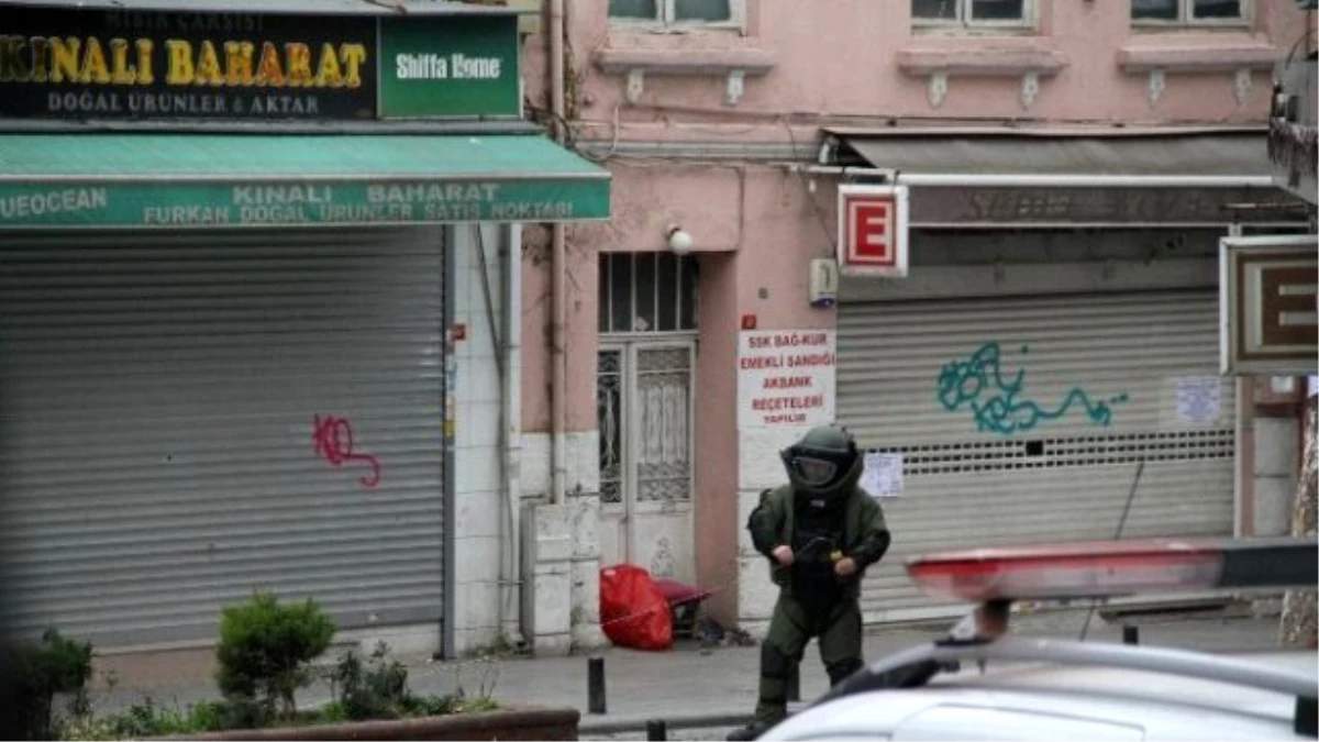 Kasımpaşa\'da Bomba Koyan Şüphelileri, Mahalleli Yakaladı