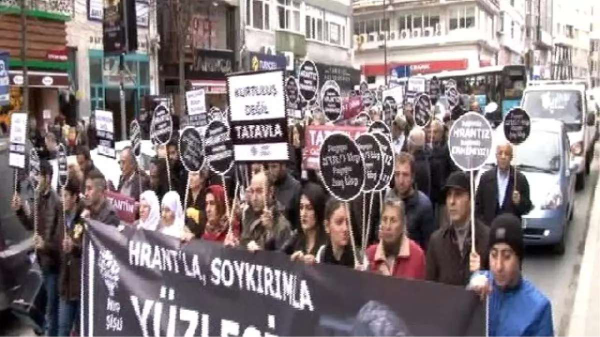 Şişli\'de Hrant Dink\'i Anma Yürüyüşü...