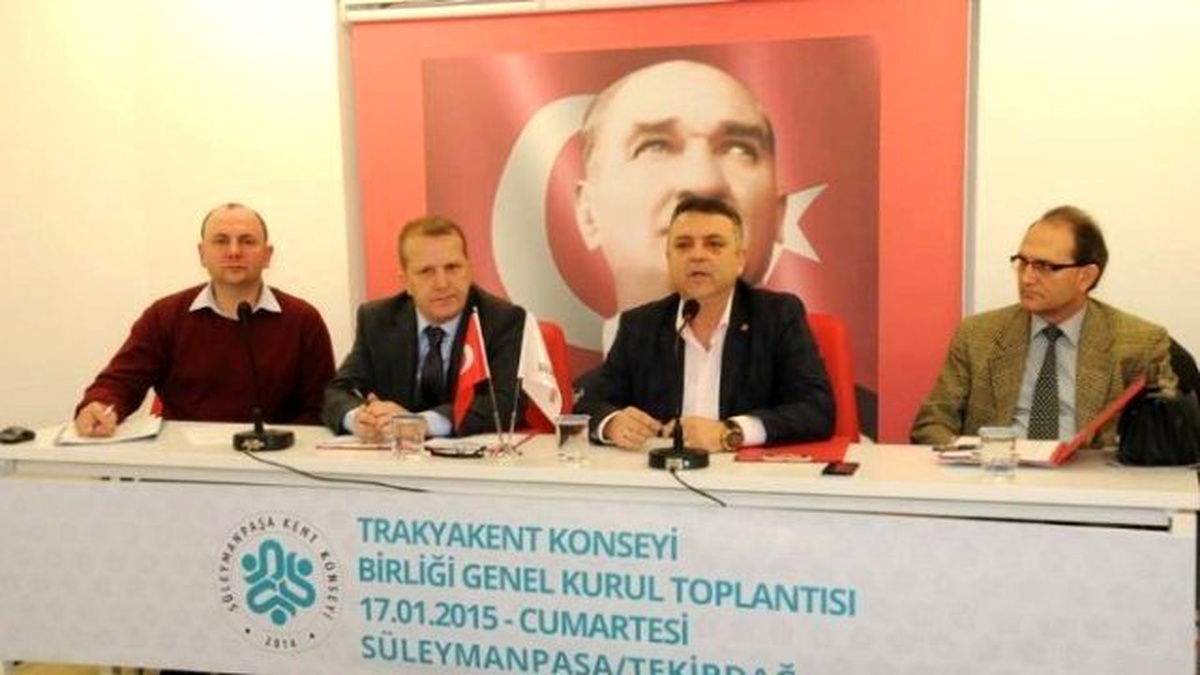 Trakya Kent Konseyleri Birliği İlk Toplantısını Yaptı