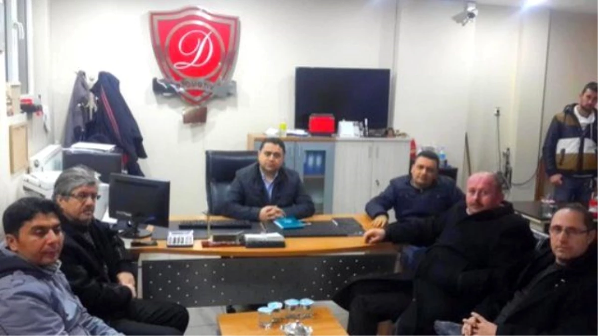 Ak Parti Osmancık İlçe Başkanı Tatar\'a Ziyaret