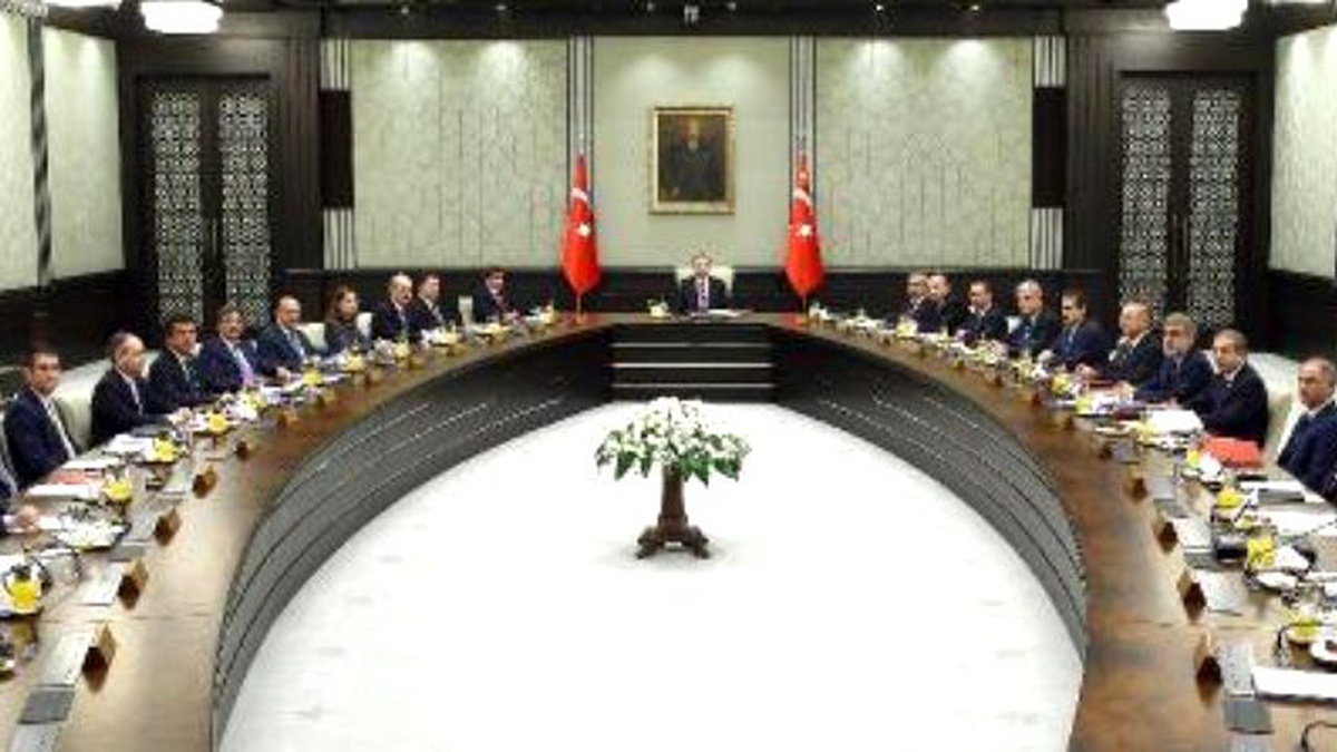 Erdoğan Başkanlığındaki Bakanlar Kurulu Toplantısı Başladı