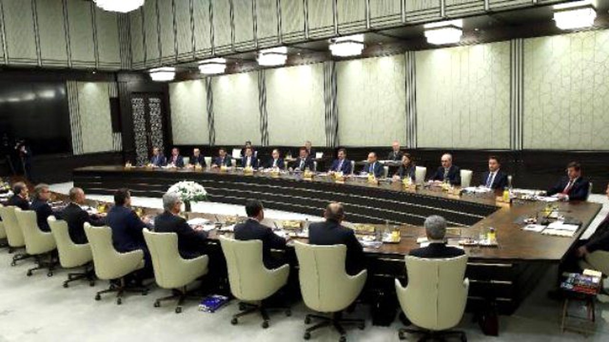Cumhurbaşkanı Erdoğan Başkanlığındaki Bakanlar Kurulu Toplantısı Başladı (2)
