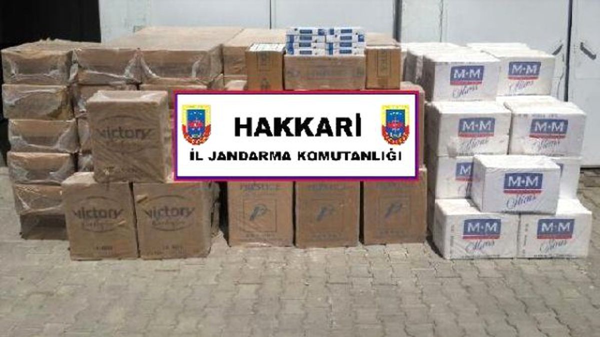 Kamyondan 66 Bin 500 Paket Kaçak Sigara Çıktı