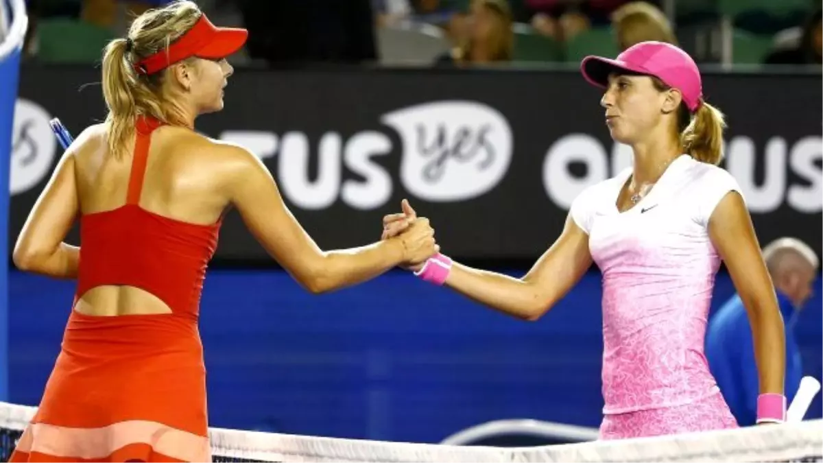 Maria Sharapova, Petra Martic\'i Doğum Gününde Yendi