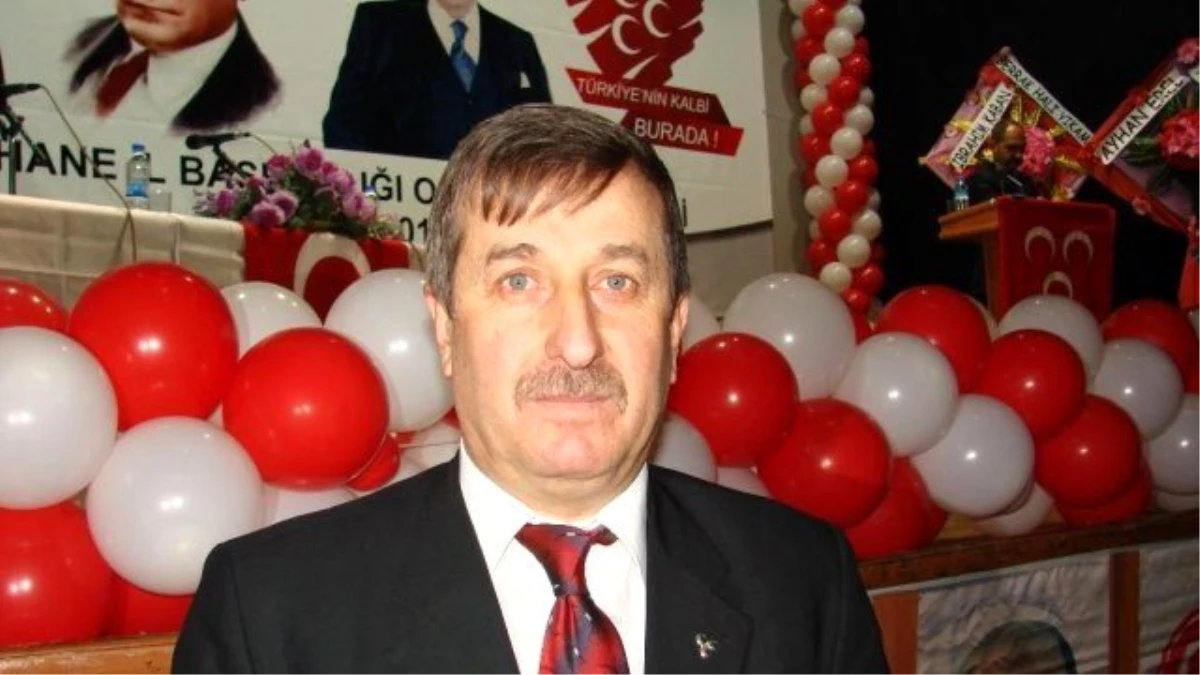 MHP Gümüşhane İl Başkanlığına Ali Ateş Seçildi