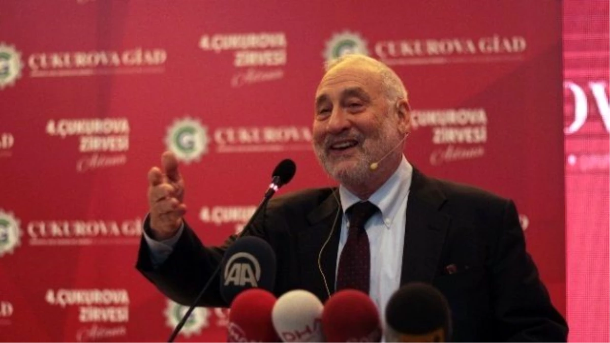 Nobel Ödüllü Ekonomist Stiglitz Adana\'da