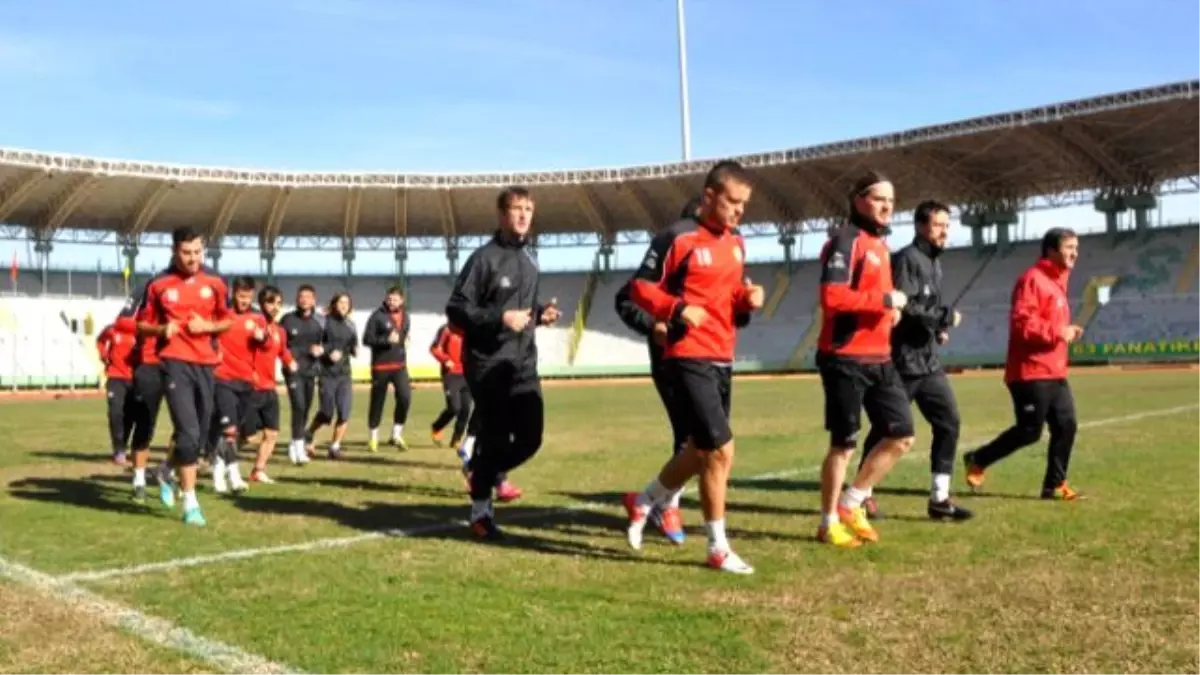 Şanlıurfaspor\'da Kayserispor Maçı Hazırlıkları