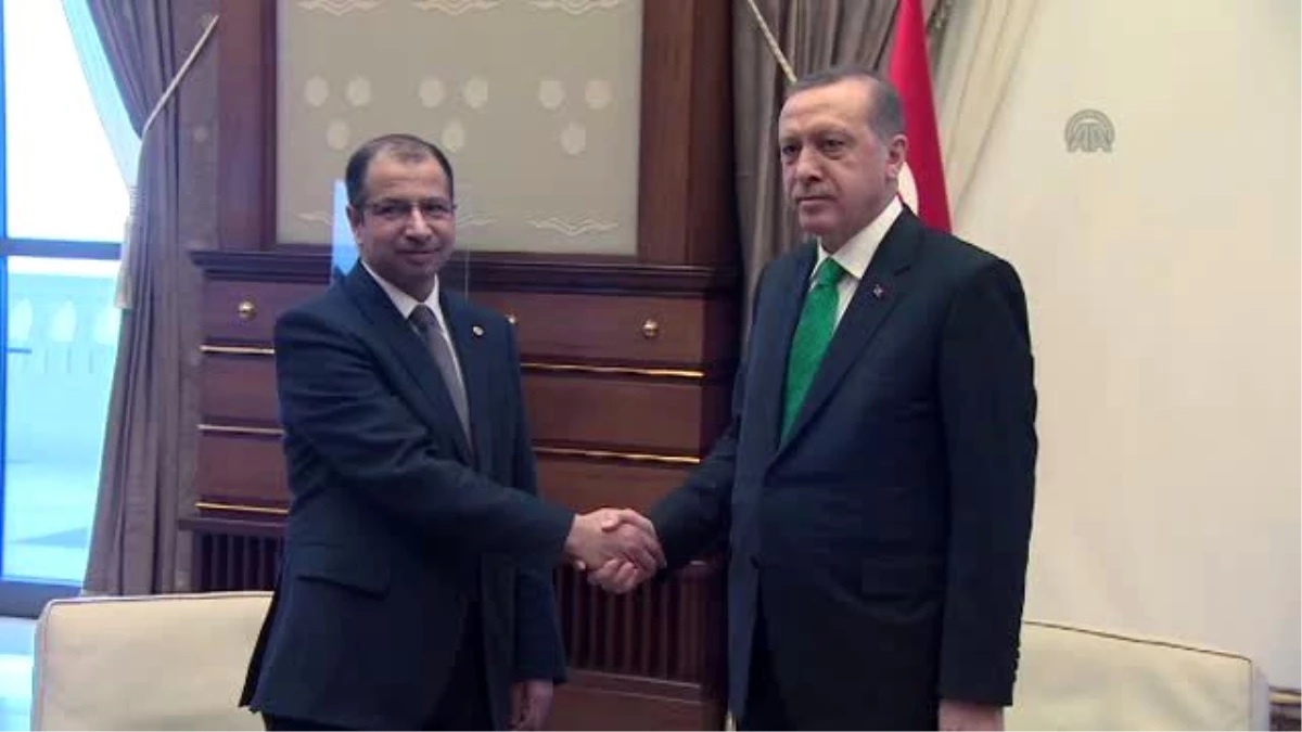 Erdoğan, Irak Temsilciler Meclisi Başkanı Selim Cuburi\'yi Kabul Etti