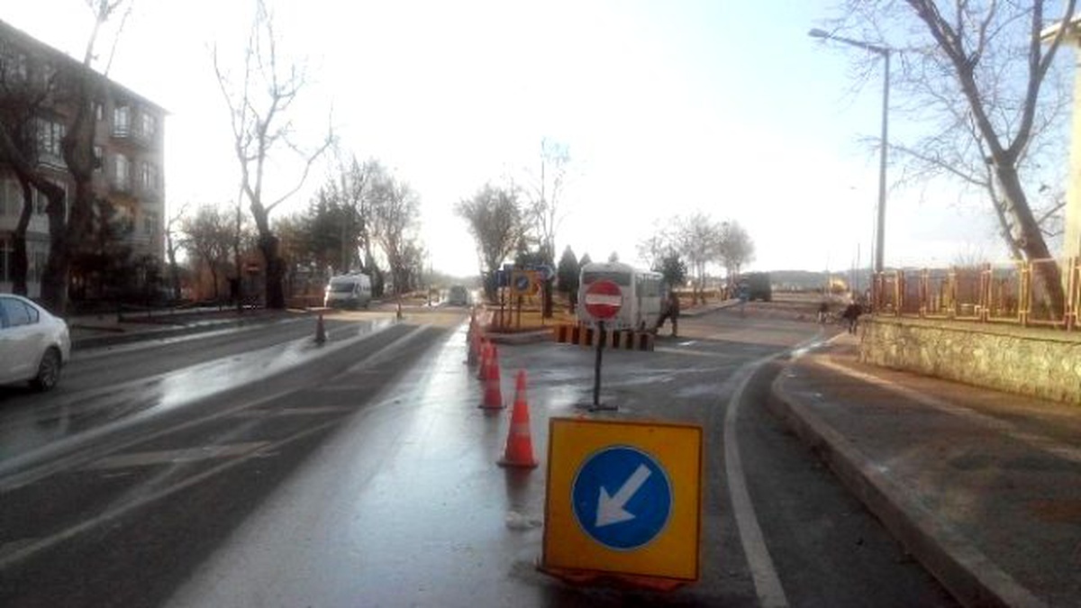 Edirne Belediyesi\'nden Trafik İşareti Düzenlemesi