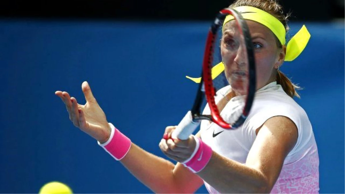 Kvitova ile Wozniacki Rahat Turladı