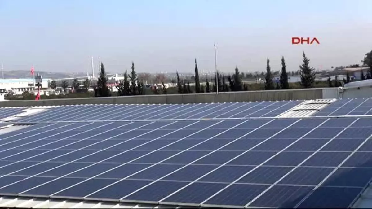 Mersin Fabrika Elektriğini Güneş Enerjisinden Sağlıyor