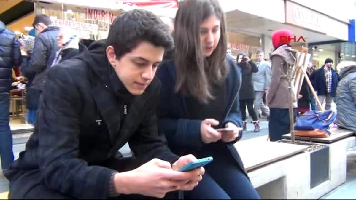 Samsun - Öğrenciler Mobil Bağımlılığa Vurgu Yaptı