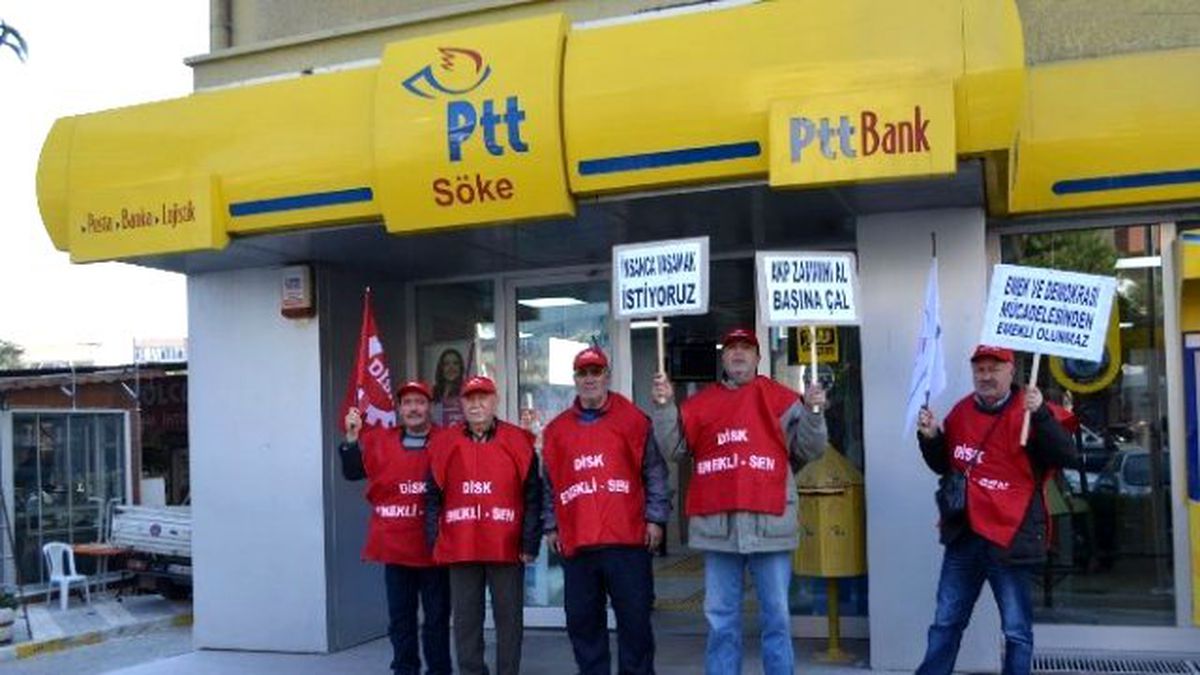 Söke\'de Emekliler Zam Taleplerini Faksladı