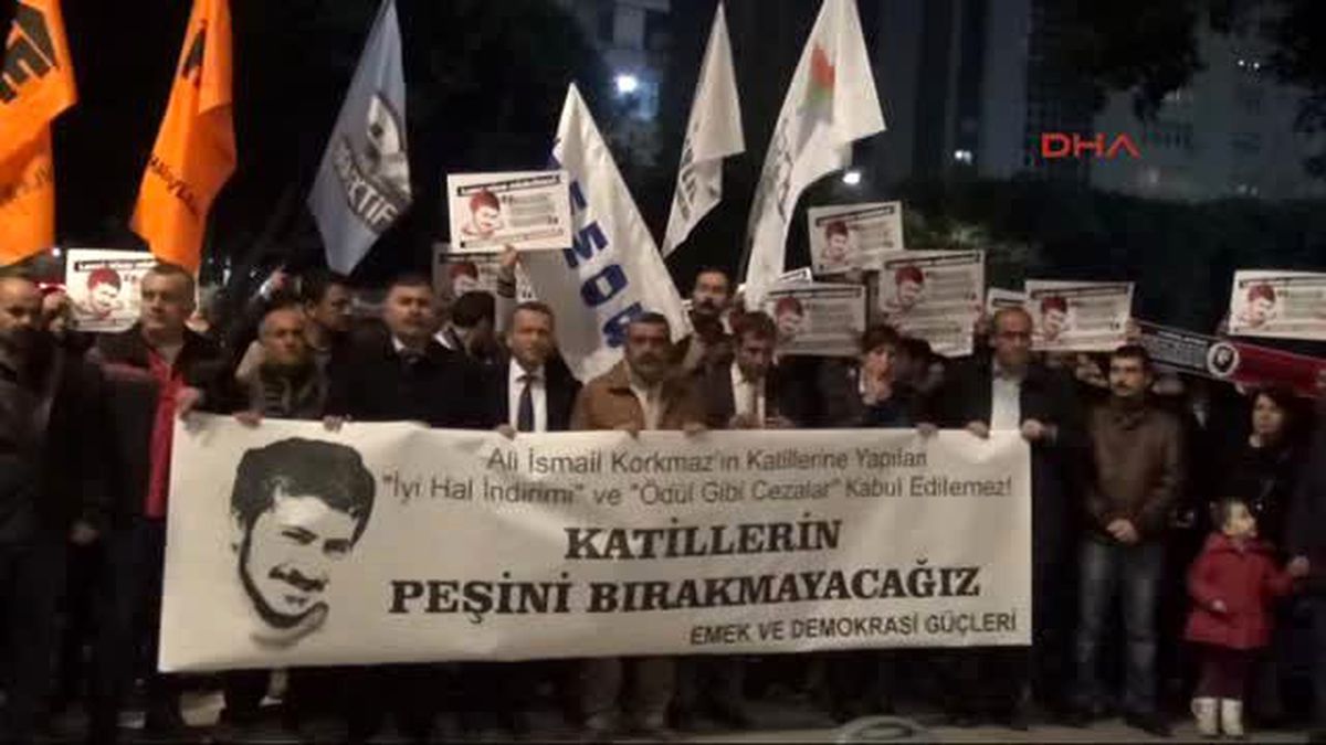 Adana\'da Ali İsmail Korkmaz Kararına Tepki Yürüyüşü