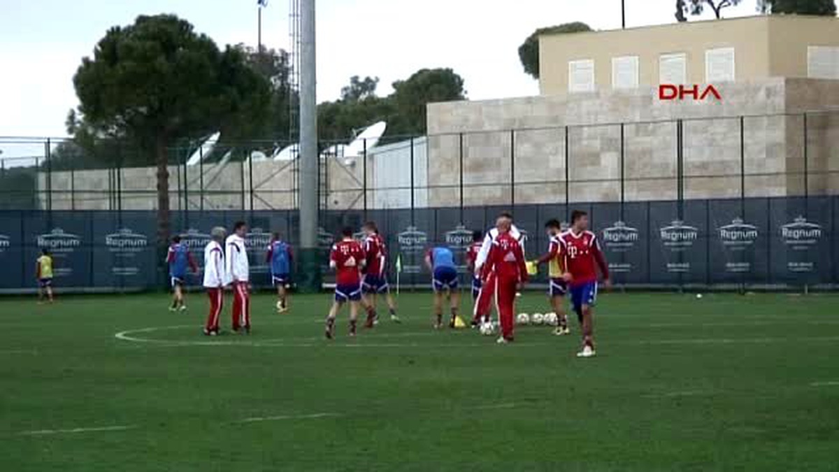 Bayern Münih\'in İkinci Takımı Belek\'te Kampa Girdi