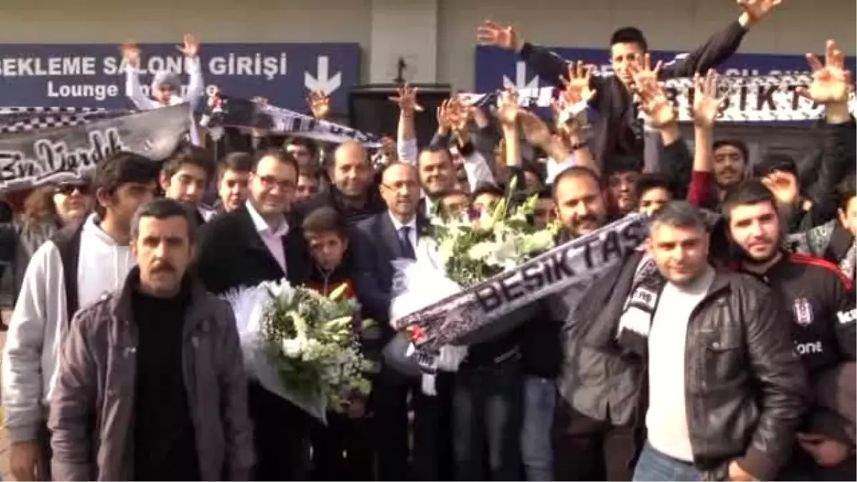 Beşiktaş Kafilesi Adana\'ya Geldi