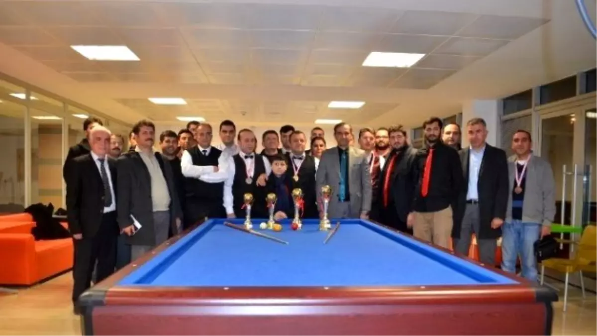 Bilardo Şampiyonları Belli Oldu