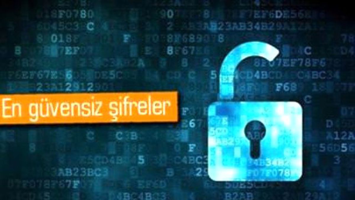Bu Şifrelerden Birisini Kullanıyorsanız Hemen Değiştirin!