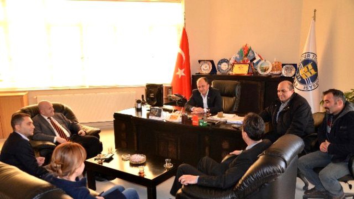 Burdur Barosu\'ndan Ticaret Borsası\'na Ziyaret
