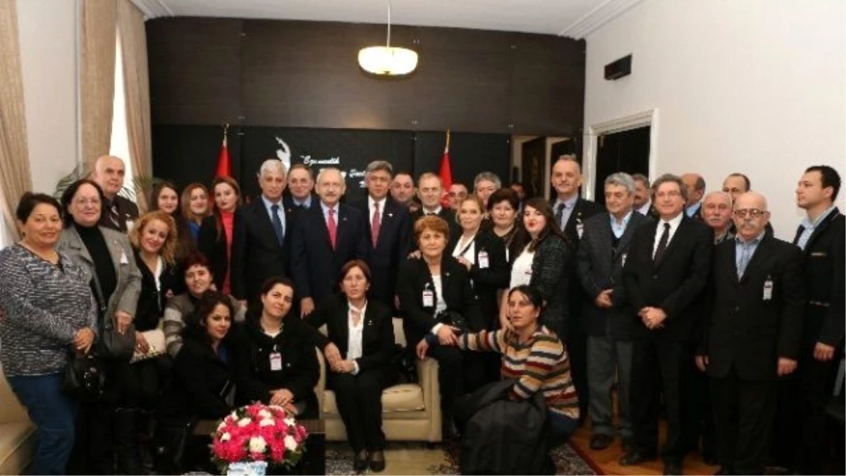 CHP Heyetinden Kılıçdaroğlu\'na Ziyaret