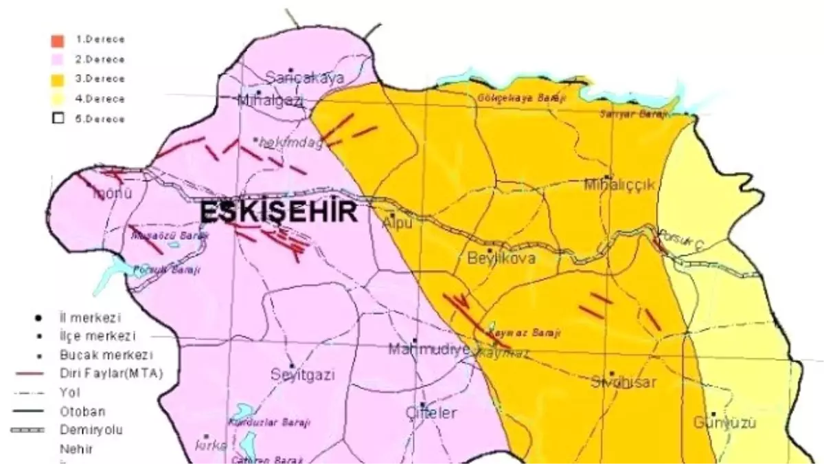 Dak\'tan Eskişehir İçin Önemli Deprem Uyarısı